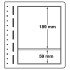 Leuchtturm 319948 hojas en blanco-LB, 2 divisiones, 190x189 mm, 190x59 mm