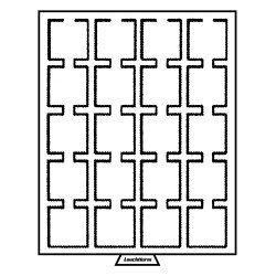 Leuchtturm 320565 Bandeja para monedas 20 divisiones esquinadas 50 x 50 mm, gris Leuchtturm 320565 Bandeja para monedas 20 divisiones esquinadas 50 x 50 mm, gris