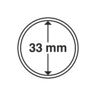 Leuchtturm 320931 cápsulas de monedas diámetro interior 33 mm