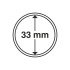 Leuchtturm 320931 cápsulas de monedas diámetro interior 33 mm