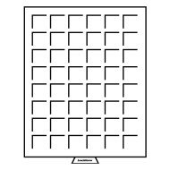 Leuchtturm 322045 Bandeja para monedas 48 divisiones esquinadas hasta 30 mm Ø, color humo Leuchtturm 322045 Bandeja para monedas 48 divisiones esquinadas hasta 30 mm Ø, color humo