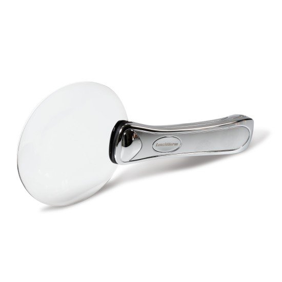 Leuchtturm 322400 Lupa luminosa-LED CHOPARZ Chrome, 2,5 aumentos, Ø 90 mm, con mango metálico Leuchtturm 322400 Lupa luminosa-LED CHOPARZ Chrome, 2,5 aumentos, Ø 90 mm, con mango metálico