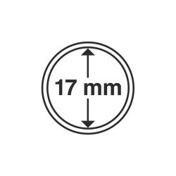 Leuchtturm 322470 cápsulas de monedas diámetro interior 17 mm