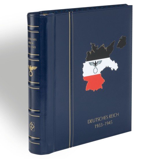 Leuchtturm 324003 SF-Álbum preimpreso PERFECT DP, classic DEUTSCHES REICH 1933-1945, azul Leuchtturm 324003 SF-Álbum preimpreso PERFECT DP, classic DEUTSCHES REICH 1933-1945, azul
