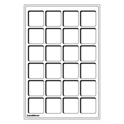 Leuchtturm 324301 Bandeja L para 24 monedas  de 47 mm Ø, azul