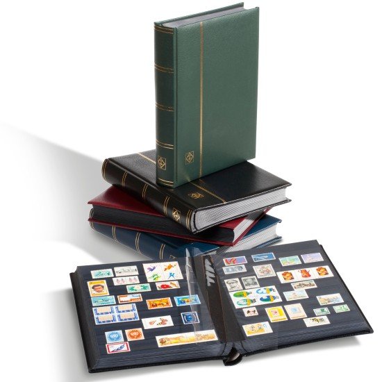 Leuchtturm 324734 Clasificador PREMIUM, DIN A4, 32 páginas negras, tapa de cuero* acolchada, negro Leuchtturm 324734 Clasificador PREMIUM, DIN A4, 32 páginas negras, tapa de cuero* acolchada, negro