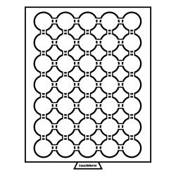 Leuchtturm 325360 Bandeja para monedas 35 divisiones para CAPS 29, color humo