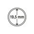 Leuchtturm 325403 cápsulas de monedas diámetro interior 19,5 mm