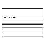 Leuchtturm 325551 Fichas clasificadoras 210x148mm, 5 band.transp.Hoja prot.cartón negro,paquete de 50 (PS)