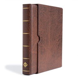 Leuchtturm 325853 tapa de anillas VARIO F, con cajetín projoector, marrón