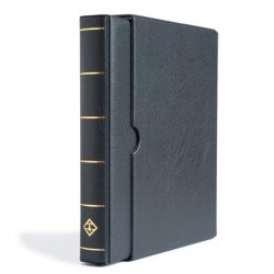 Leuchtturm 327499 tapa de anillas VARIO F, con cajetín projoector, negro