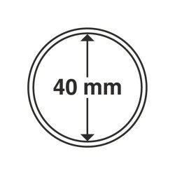 Leuchtturm 328440 cápsulas de monedas diámetro interior 40 mm Leuchtturm 328440 cápsulas de monedas diámetro interior 40 mm
