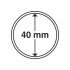 Leuchtturm 328440 cápsulas de monedas diámetro interior 40 mm