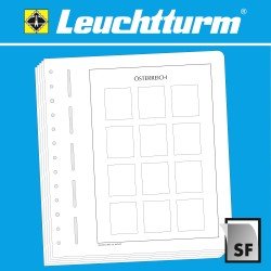 Leuchtturm 328912 hojas de Álbum neutras para sellos personalizados Austria (formato vertical) Leuchtturm 328912 hojas de Álbum neutras para sellos personalizados Austria (formato vertical)