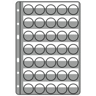 Leuchtturm 329193 hojas de plástico COMPART, para 35 placas de cava / tapas coronas, negro Leuchtturm 329193 hojas de plástico COMPART, para 35 placas de cava / tapas coronas, negro