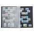 Leuchtturm 330026 Clasificador BASIC, DIN A4, 64 páginas negras, tapa no acolchada, rojo