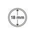 Leuchtturm 330328 cápsulas de monedas diámetro interior 18 mm