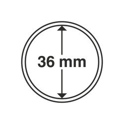 Leuchtturm 330757 cápsulas de monedas diámetro interior 36 mm