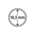 Leuchtturm 331022 cápsulas de monedas diámetro interior 16,5 mm