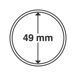Leuchtturm 331281 cápsulas de monedas diámetro interior 49 mm