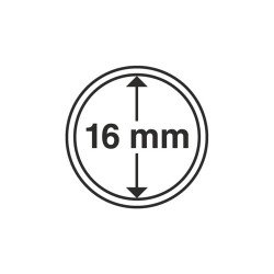 Leuchtturm 334752 cápsulas de monedas diámetro interior 16 mm