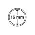Leuchtturm 334752 cápsulas de monedas diámetro interior 16 mm