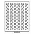 Leuchtturm 335426 Bandeja para monedas 54 divisiones redondas de 26 mm Ø, gris