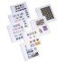 Leuchtturm 336035 KABE Hojas neutras ORION con seis bandas protectoras