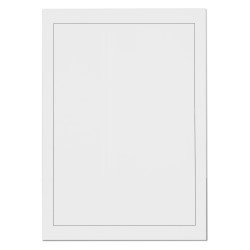Leuchtturm 336100 hojas en blanco con línea negra en Márgenes, DIN A 4