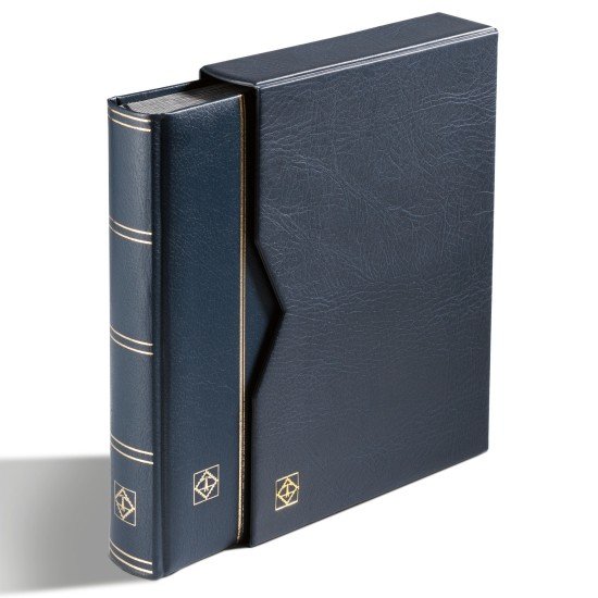 Leuchtturm 371806 Clasificador PREMIUM, DIN A4, 64 páginas negras, tapa de cuero* acolchada + cajetín,negro Leuchtturm 371806 Clasificador PREMIUM, DIN A4, 64 páginas negras, tapa de cuero* acolchada + cajetín,negro