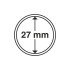 Leuchtturm 337997 cápsulas de monedas diámetro interior 27 mm