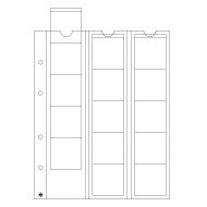 Leuchtturm 338032 hojas OPTIMA, para 15 monedas de hasta 42 mm Ø, transparentes Leuchtturm 338032 hojas OPTIMA, para 15 monedas de hasta 42 mm Ø, transparentes