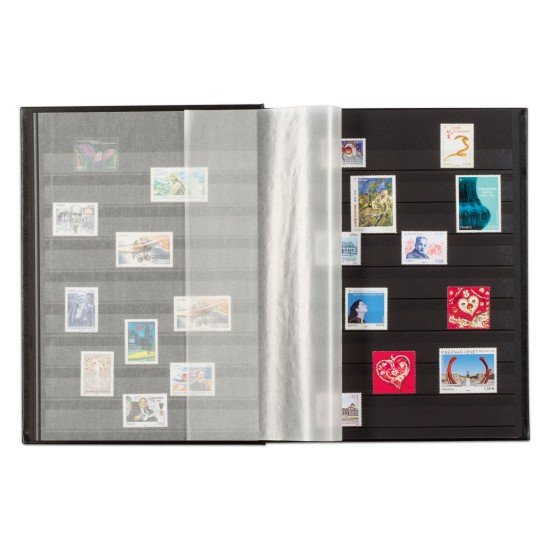 Leuchtturm 339254 Clasificador COMFORT,DIN A4, 32 páginas negras, tapa acolchada, verde Leuchtturm 339254 Clasificador COMFORT,DIN A4, 32 páginas negras, tapa acolchada, verde