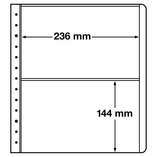 Leuchtturm 340575 hoja en blanco-LB, 2 divisiónes, formato interior: 236 x 144 mm Leuchtturm 340575 hoja en blanco-LB, 2 divisiónes, formato interior: 236 x 144 mm
