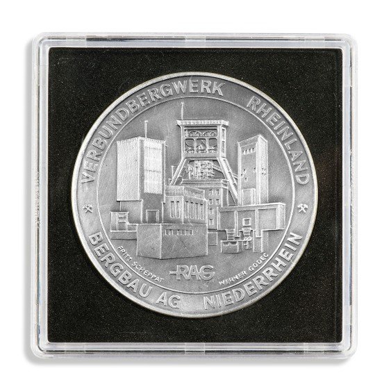 Leuchtturm 341176 Cápsulas de monedas QUADRUM XL diámetro interior 57 mm Leuchtturm 341176 Cápsulas de monedas QUADRUM XL diámetro interior 57 mm