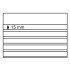 Leuchtturm 341468 Fichas standard PVC 210x148 mm, 5 band.transp.Hoja prot.cartón negro,paquete de 50