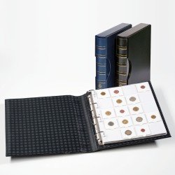 Leuchtturm 343349 Tapa de anillas GRANDE, inkl.10 Hüllen für 200 Münzrähmchen, inkl. Kass., schwarz Leuchtturm 343349 Tapa de anillas GRANDE, inkl.10 Hüllen für 200 Münzrähmchen, inkl. Kass., schwarz