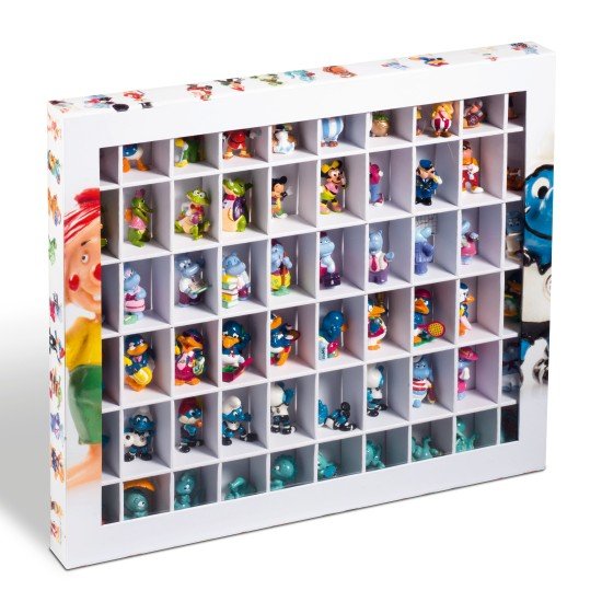 Leuchtturm 344050 Caja de coleccionismo Surpirise con 60 divisiones para coleccionar pequeñas figuras