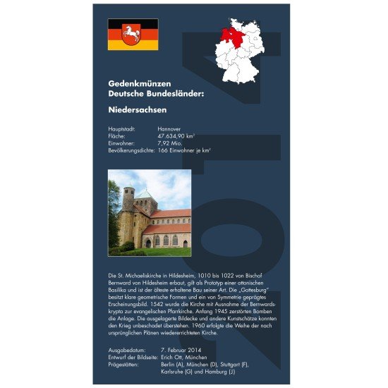Leuchtturm 344972 Suplemento 2011 para Alemania , monedas de 2 euros 