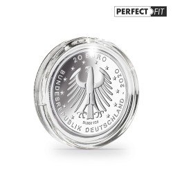 Leuchtturm 346517 Cápsulas para monedas ULTRA 32,5 mm, paquete de 100