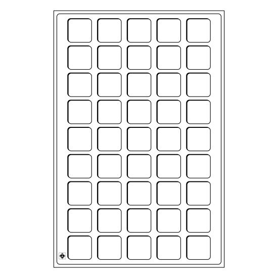 Leuchtturm 346588 Bandeja L para 45 monedas de 3 31 mm Ø, granate Leuchtturm 346588 Bandeja L para 45 monedas de 3 31 mm Ø, granate