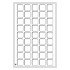 Leuchtturm 346588 Bandeja L para 45 monedas de 3 31 mm Ø, granate