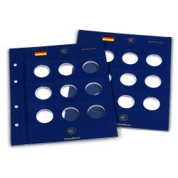 Leuchtturm 353747 Hojas para monedas VISTA, Alemanas conmemorativas de 10/20/25 Euros Leuchtturm 353747 Hojas para monedas VISTA, Alemanas conmemorativas de 10/20/25 Euros