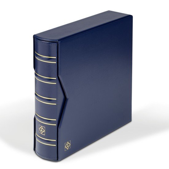 Leuchtturm 354422 Álbum para 200 SPD o cartas en el formato DIN largo, con cajetín projoector, azul