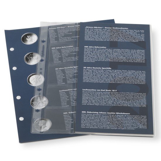 Leuchtturm 354459 suplemento 2017 para monedas conmemorativas de 20 Euros Álbum