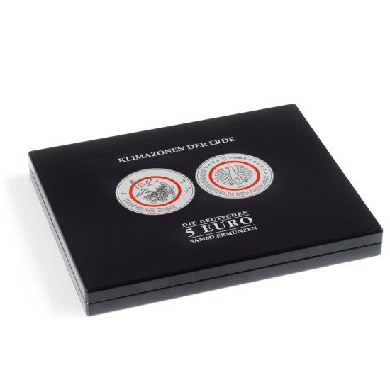 Leuchtturm 355674 Estuche para monedas de colección alem. de 5 € 