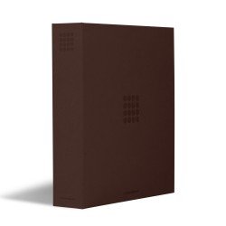 Leuchtturm 356766 Tapa de anillas OPTIMA PUR, marrón Leuchtturm 356766 Tapa de anillas OPTIMA PUR, marrón