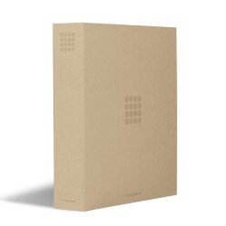 Leuchtturm 356767 Tapa de anillas OPTIMA PUR, beige Leuchtturm 356767 Tapa de anillas OPTIMA PUR, beige