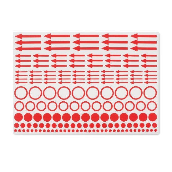 Leuchtturm 357473 Etiquetas de marcado con puntos, círculos y flechas, paquete de 10 Leuchtturm 357473 Etiquetas de marcado con puntos, círculos y flechas, paquete de 10
