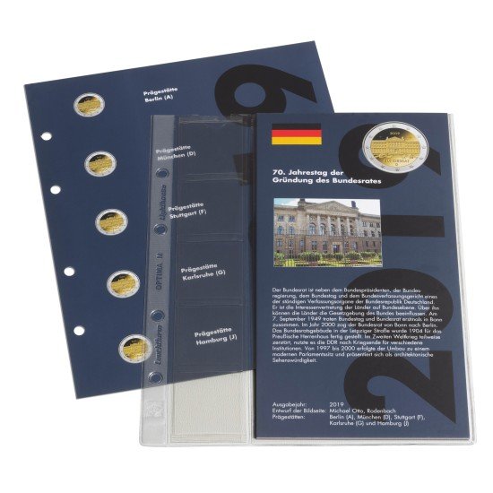 Leuchtturm 359220 Suplemento 2019 para álbum CLOP2EUROD “Consejo Federal” Leuchtturm 359220 Suplemento 2019 para álbum CLOP2EUROD “Consejo Federal”
